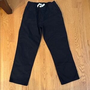 Cat & Jack Black pants with White Drawstring